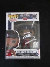 BRANDON INGRAM SIGNED FUNKO PELICANS COA