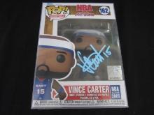 Vince Carter signed Funko Pop COA