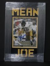 FRAMED JOE GREENE SIGNED 8X10 PHOTO TSE COA