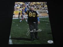 JACK BUTLER SIGNED 8X10 PHOTO STEELERS COA