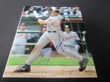 Travis Hafner Signed 8x10 Photo EUA COA