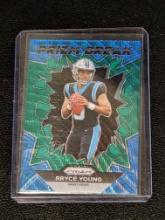 BRYCE YOUNG 2023 Prizm Break Green Wave #PB-3 Rookie RC Panthers