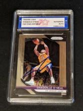 Shaquille O'neal 2018 Panini Prizm auto Authenticated by Fivestar Grading