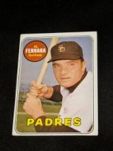 1969 Topps #452 Al Ferrara San Diego Padres Vintage Baseball Card