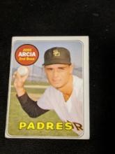 1969 Topps #473 Jose Arcia San Diego Padres Vintage Baseball Card