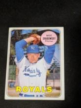 1969 Topps #508 Moe Drabowsky Kansas City Royals Vintage Baseball Card