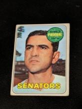 1969 Topps Baseball #513 Camilo Pascual