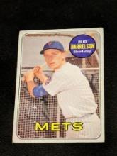 1969 Topps #456 Bud Harrelson Vintage Baseball Card MLB New York Mets