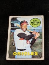 1969 Topps #37 Curt Motton Baltimore Orioles Vintage Baseball Card