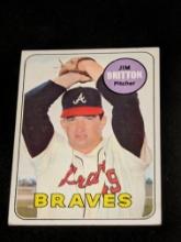 1969 Topps #154 Jim Britton Atlanta Braves Vintage Baseball Card