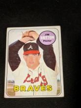 1969 Topps #154 Jim Britton Atlanta Braves Vintage Baseball Card