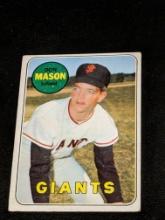 1969 Topps #584 Don Mason Vintage San Francisco Giants Baseball Card
