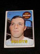 1969 Topps #577 Mike Hegan Seattle Pilots Vintage Baseball Card