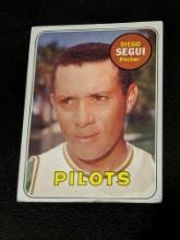 1969 Topps Baseball # 511 - Diego Segui - Seattle Pilots