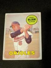 1969 Topps #506 Paul Blair Baltimore Orioles MLB Vintage Card
