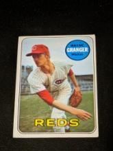 Vintage Reds! 1969 Topps - High # #551 Wayne Granger (RC)
