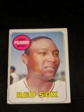 1969 Topps #498 Juan Pizarro Boston Red Sox Vintage Baseball Card