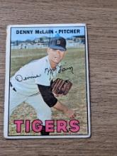 1967 Topps #420 Denny McLain MLB Detroit Tigers