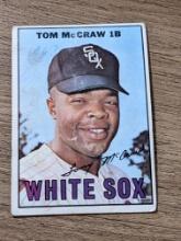 1967 Topps Baseball Tommy McCraw #29 Chicago White Sox Vintage MLB Card