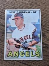 1967 Topps Baseball Card #193 Jose Cardenal, Vintage