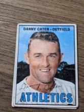 1967 Topps #157 Danny Cater Kansas City Athletics Vintage Baseball Card