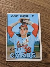 1967 Topps Larry Jaster Rookie #356 - St. Louis Cardinals - Vintage RC