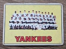 1967 Topps #131 New York Yankees 1966 Team Vintage Baseball Card