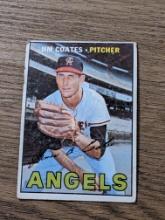 1967 Topps #401 Jim Coates California Angels MLB Vintage Baseball Card