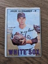 1967 Topps John Buzhardt Vintage Chicago White Sox Card No. 178