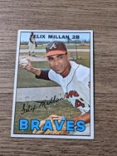 1967 Topps Felix Millan Rookie RC #89 Vintage Baseball Atlanta Braves
