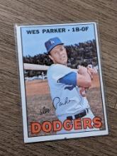 Vintage 1967 Topps #218 Wes Parker Los Angeles Dodgers Vintage Baseball Card