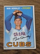 1967 Topps #256 Bob Hendley Chicago Cubs Vintage Baseball Card
