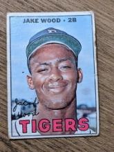 1967 Topps Jake Wood #394 - Detroit Tigers - Vintage