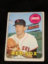 1969 Topps #109 Jim Lonborg Boston Red Sox Vintage Baseball Card