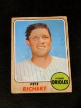 1968 Topps Baseball #354 Pete Richert
