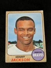 1968 Topps Baseball #187 Sonny Jackson
