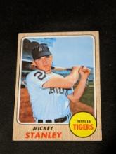 1968 Topps - #129 Mickey Stanley. Vintage Tigers