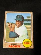 Vintage Gates Brown 1968 Topps #583 Vintage MLB
