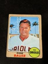 1968 Topps Baseball #513 Hank Bauer