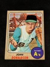 1968 Topps Baseball #244 John Donaldson