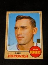 1968 Topps Baseball #266 Paul Popovich