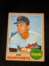 Vintage 1968 Topps Baseball #268 Bob Humphreys