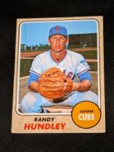 1968 Topps Baseball #136 Randy Hundley