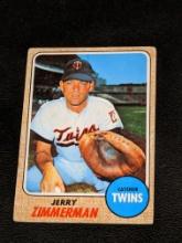 1968 Topps Jerry Zimmerman Minnesota Twins #181