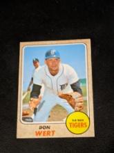 1968 Topps Don Wert Detroit Tigers #178