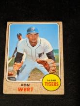 1968 Topps Don Wert Detroit Tigers #178