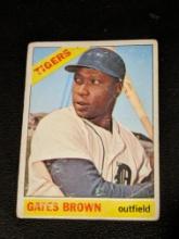 1966 Topps - #362 Gates Brown Detroit Tigers Vintage Baseball
