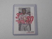 2023 TOPPS HANK AARON WELCOME TO THE CLUB