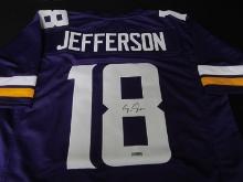 Justin Jefferson Signed Jersey Heritage COA