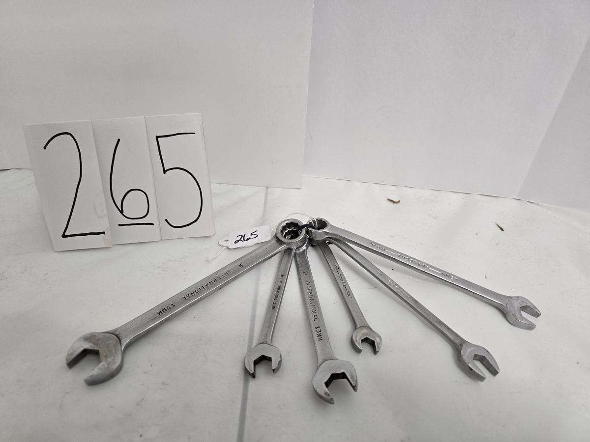 6 IH 12point  metric wrenches